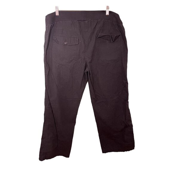 Oh Mamma! Maternity Black Pull On Pants Sz XL - Picture 2 of 12